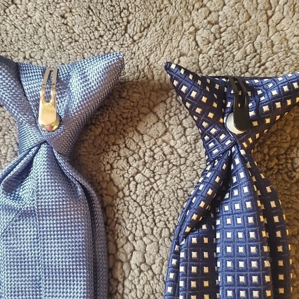 Chaps Kid's Clip On Tie Bundle